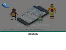 Tablet Screenshot of invinciblevirtualservices.com